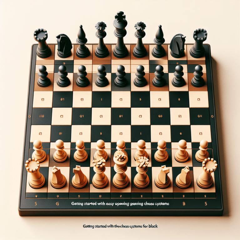 Getting Started with Easy Opening Chess Systems for Black